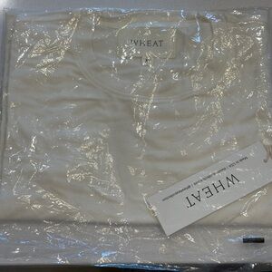 The Wheat Collection White T-Shirt Tee Size XS NWT